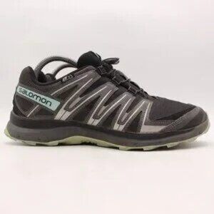 Salomon XA Comp 8 Trail Running Shoes Womens in Black Green